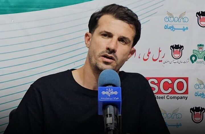 نشست مطبوعاتی قاسم حدادی فر پیش از دیدار مقابل آلومینیوم اراک + لینک دانلود فیلم