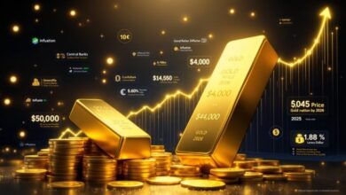 قیمت طلا در انتظار صعود دوباره