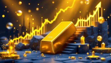 قیمت طلا رو به صعود است