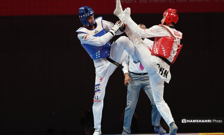 بازی های آسیایی| مدال نقره «آرین سلیمی» برای تکواندوی ایران