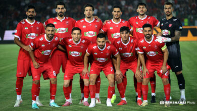 تصاویر بازی فوتبال پرسپولیس ۱-۱ فجرسپاسی