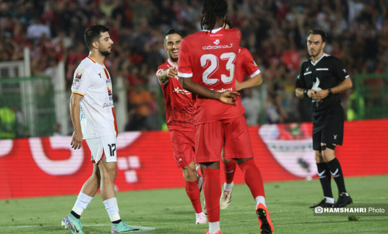 لیگ برتر فوتبال؛ دیدار پرسپولیس و فولاد خوزستان