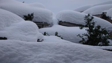 برف مازندران