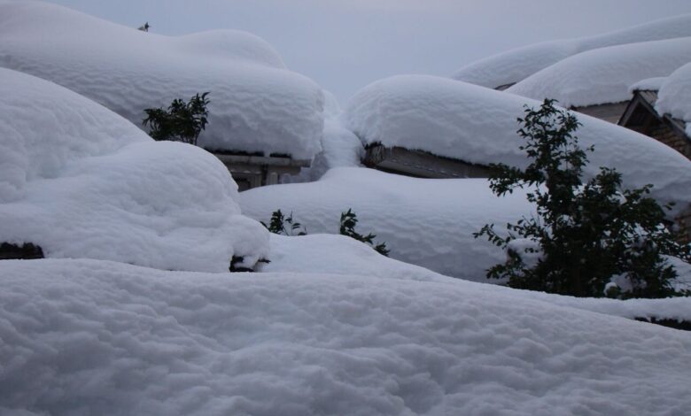 برف مازندران