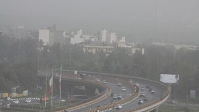 گرد و غبار در مشهد