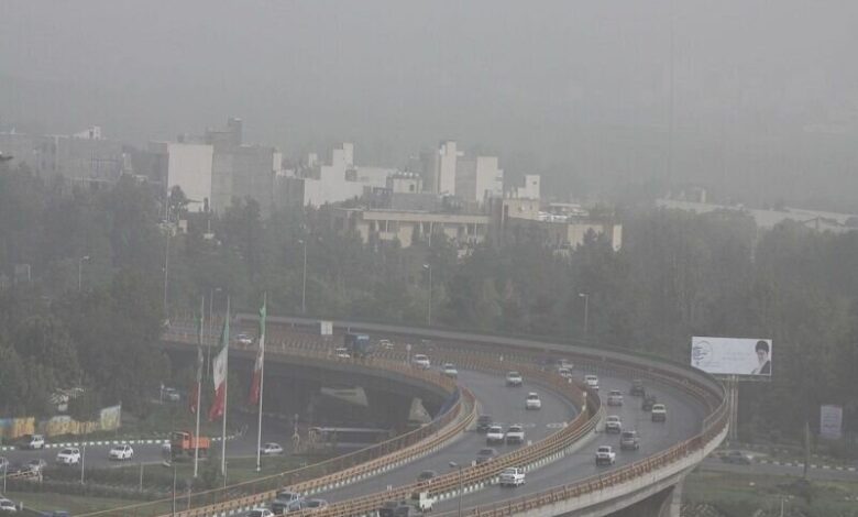 گرد و غبار در مشهد