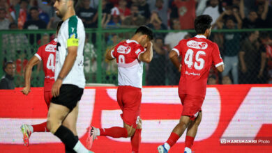 برد ۲ بر صفر پرسپولیس مقابل ذوبآهن