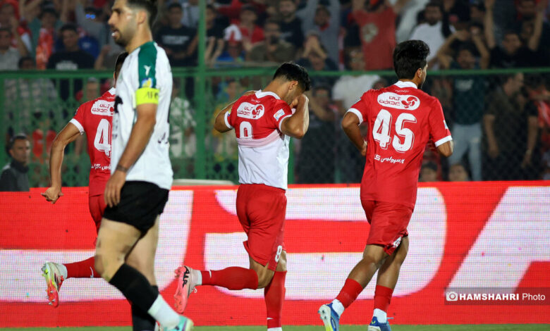 برد ۲ بر صفر پرسپولیس مقابل ذوبآهن
