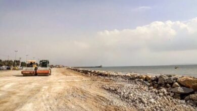 پشت شهر بندرعباس