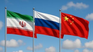 ایران، روسیه و چین
