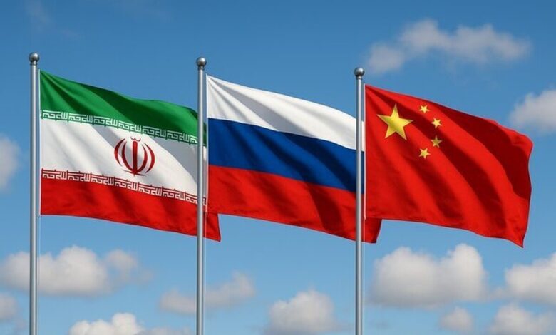 ایران، روسیه و چین
