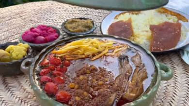 طرز تهیه قیمه رشتی