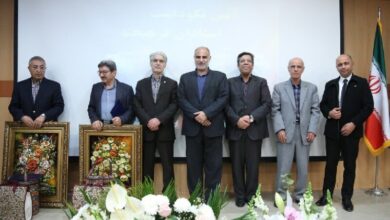 نکوداشت 2 استاد پیشکسوت شیمی