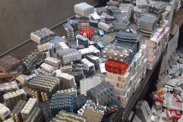 انبار غیر مجاز دارو