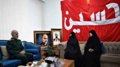 اعطای درجه سپهبدی به شهید رشید