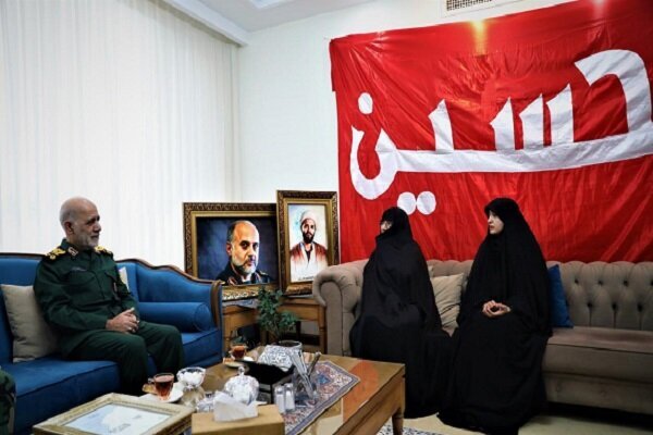 اعطای درجه سپهبدی به شهید رشید