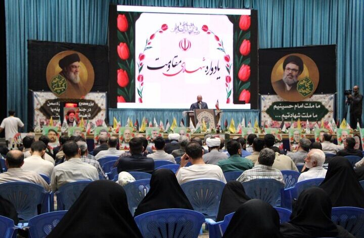 یادواره شهدای مقاومت در گرگان برگزار شد