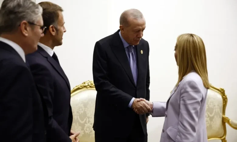 جورجیا ملونی و اردوغان