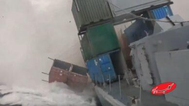 برخورد اژدر با ناوچه