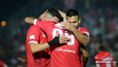 برد ۳-۰ پرسپولیس مقابل استقلال خوزستان| لیگ برتر فوتبال