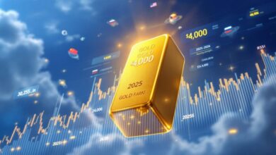 طلا برای سومین ماه پیاپی افزایش یافت