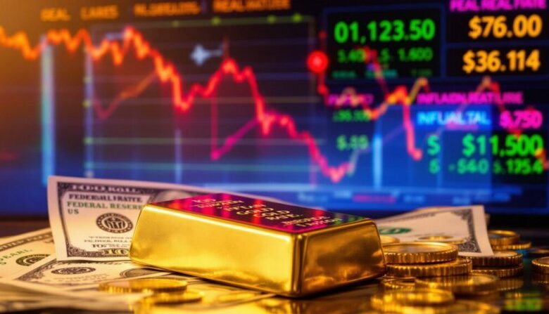 عقب‌نشینی ۱۰ درصدی قیمت طلا از قله تاریخی!