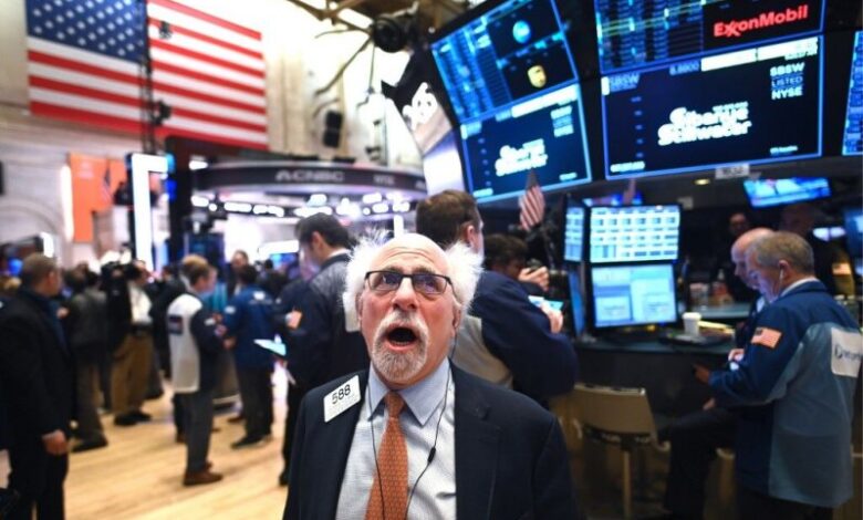 سقوط وال استریت پس از هشدار بانک‌های بزرگ