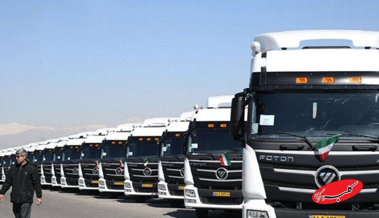 مجوز دولت برای واردات کامیون در ازای اسقاط