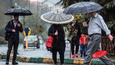 ورود موج تازه سرما و سامانههای بارشی در این مناطق