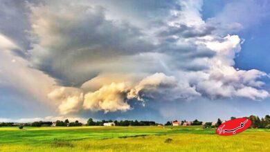 یک پدیده خاص هواشناسی در ایران / یک سقف نامرئی مانع ایجاد ابر می‌شود + عکس