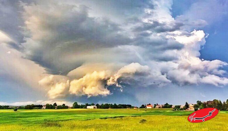 یک پدیده خاص هواشناسی در ایران / یک سقف نامرئی مانع ایجاد ابر می‌شود + عکس