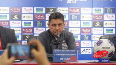 قلعه‌نویی: در مرحله گروهی جام‌جهانی حداقل ۴ امتیاز می‌گیریم