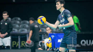 بازی‌های کشورهای اسلامی؛ ادای احترام ملی‌پوشان والیبال به صابر کاظمی