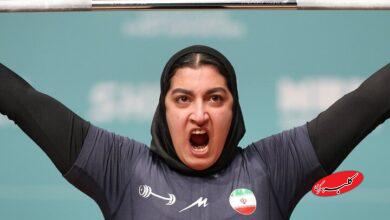 زهرا حسینی در حرکت یکضرب مدال برنز گرفت