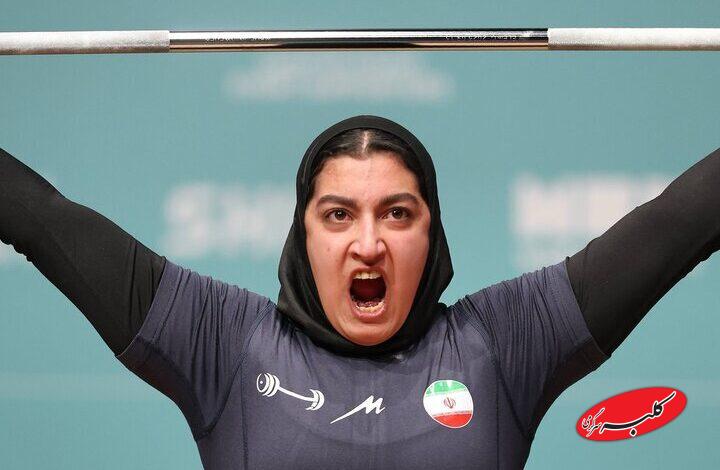 زهرا حسینی در حرکت یکضرب مدال برنز گرفت