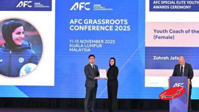 بانوی ایرانی مربی سال آسیا شد