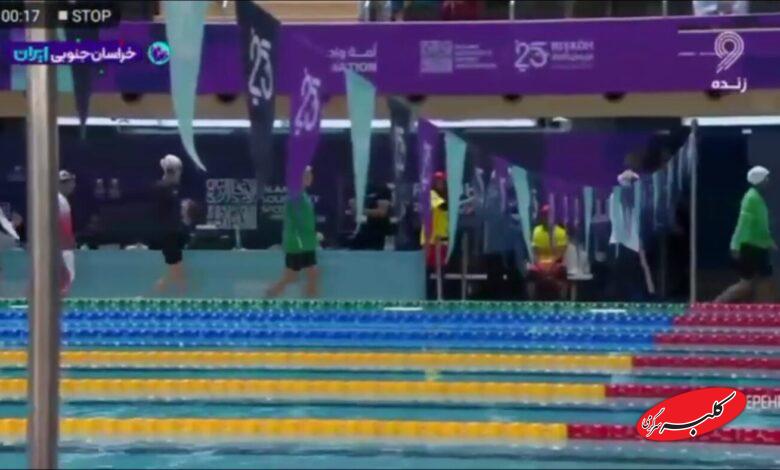 تلویزیون رژه زنان شناگر در عربستان را پخش کرد +ویدیو