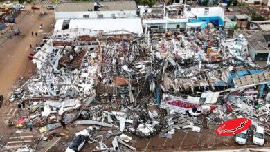 ۶ کشته در گردباد جنوب برزیل +ویدیو