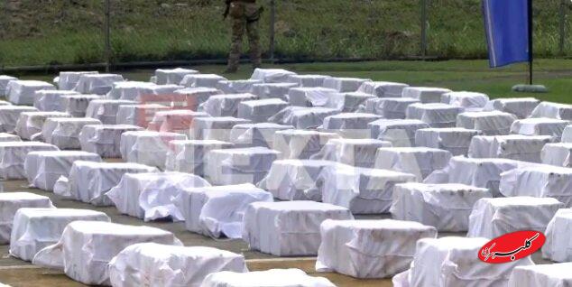 بزرگترین محموله کوکایین در جهان توقیف شد! +ویدیو