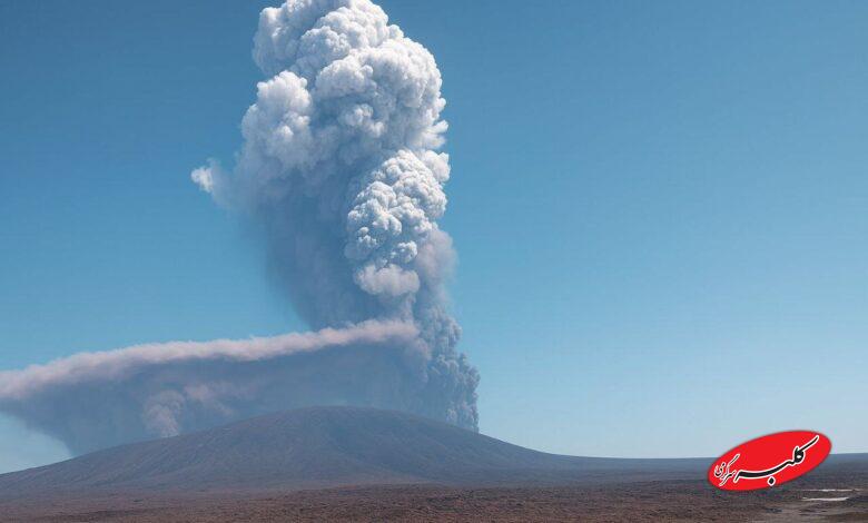 آتشفشان خاموش اتیوپی پس از هزاران سال بیدار شد +ویدیو