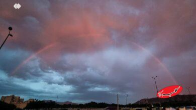 آسمان تهران بعد از یک روز طوفانی