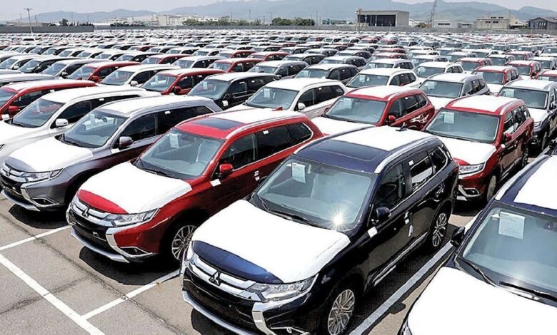 واردات خودروهای نو و کارکرده