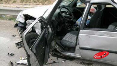 تصادف پژو 405