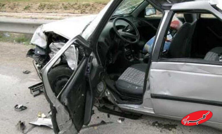 تصادف پژو 405