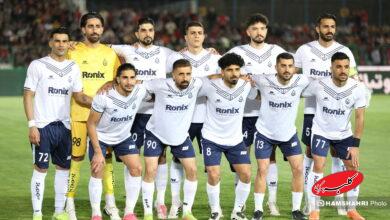 بازی پرسپولیس ۰ - ۰ ملوان بندرانزلی