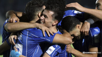 استقلال 2-0 الوحدات| امید برای صعود به قلب آبی های پایتخت بازگشت