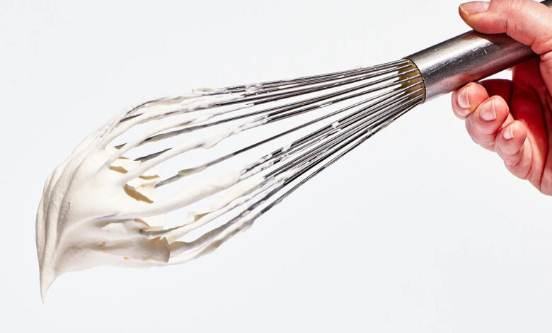 راحت ترین روش فرم دادن خامه