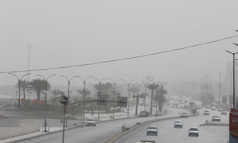 گرد و غبار در بندرعباس