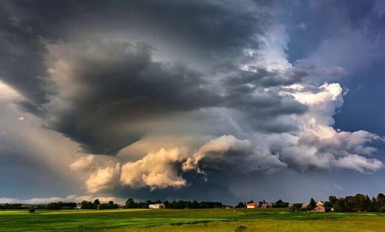 رگبار باران - بارش باران - ابر دزدی - بارورسازی ابرها