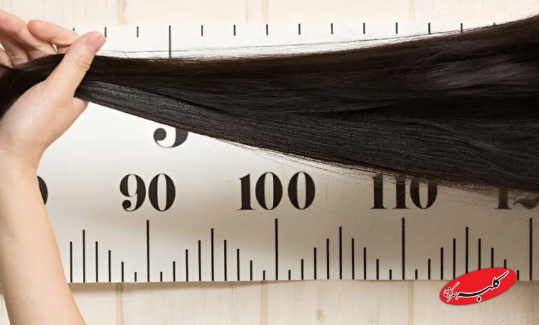 موی سر - رشد سریع مو